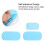 9PCs Hydrogel Pad High Adhesion Exercise Gel Stickers Replacement 4