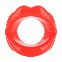 Silikon-Gesichtslifting-Lippen-Übungsgerät Anti-Falten Rot