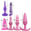 6 Pezzi Plug Anale Silicone per Massaggio 5