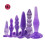 6 Pezzi Plug Anale Silicone per Massaggio 2