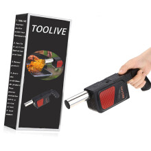 Electrique Souffleur Ventilateur, Camping Activateur pour Barbecue, Électricité BBQ Ventilateur D'air pour Barbecue Feu Soufflets En Plein A