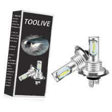 2x H7 LED 6000K Superweiß 110W 8000LM Nebelscheinwerfer-Set Abblendlicht-Glühbirnen-Set