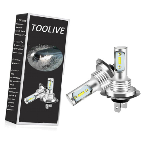 2x H7 LED 6000K Super White 110W 8000LM Κιτ φώτων ομίχλης Κιτ λαμπτήρων χαμηλής σκάλας