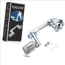 Robinet Extender 1080 Rotatif Anti-éclaboussures Filtre Robinet Pivotant Spray Forkitchen - Double mode