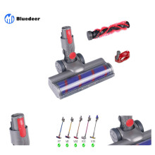 Borstel voor Dyson V7 V8 V10 V11 V15 sv12 sv14 sv15, Dyson borstelkop met turbo- en zachte roller, LED en triggervergrendeling, accessoires