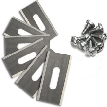 Verpakking van 30 grasmaaiermessen voor Husqvarna met dubbel geslepen roestvrijstalen messen, 36,5*18,5*0,65 mm