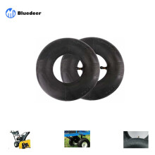 Conjunto de 2 câmaras de ar 410/350-6 Micro Tiller 4.10/3.50-6 Cotovelo Pneumático para Máquinas de Jardim, Carrinhos de Transporte e Trolle