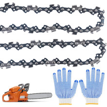 35 cm 3/8" LP 52 aandrijfschakelketting, 2 stuks, compatibel met Bosch, Makita, Husqvarn