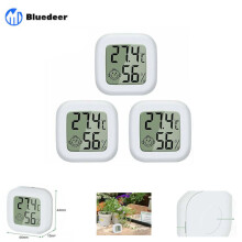 Mini termómetro higrómetro digital LCD para interiores, temperatura y humedad portátiles de alta precisión -50  ~ 70  10 % ~ 99 % HR Gua