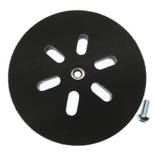 Plateau de ponçage 150 mm - Pour ponceuse excentrique Bosch Gex 150 Ac, Pex 15 Ae, Gex 150 Turbo - 150 mm avec vis