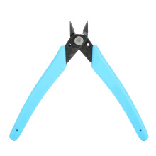 Blue Nail Art Rhinestone Remover Scissors Manicure Tool