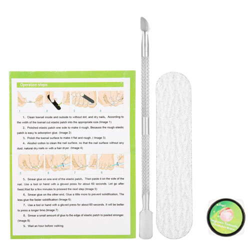 24Pcs Professional Nail Correction Stickers for Pedicure