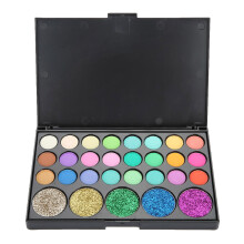 Eyeshadow Palette Powder Longlasting Glitter Eyemakeup Cosmetic #02