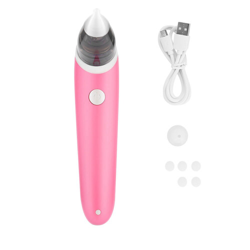 Aspiratore Nasale Elettrico per Neonati Rosa