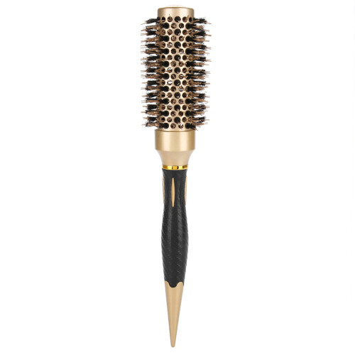 Tragbare Anionen-Haarkamm Gold/Schwarz 32mm