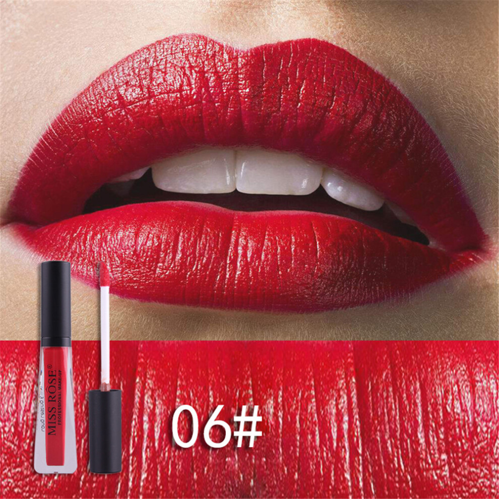 Mist Matte Lipstick Waterproof Long Lasting 06#