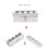 4 Fächer Lippenstiftform Aluminium 3