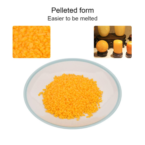 Cera d'api biologica, grado cosmetico, 100g (Gialla) 2