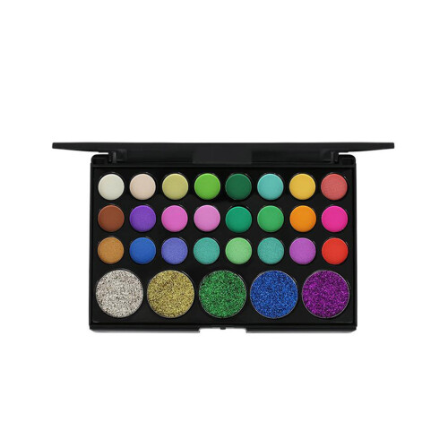 Langanhaltende Glitter Eyeshadow Palette #02 2