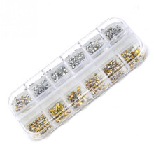 AB Bohrer Glitter-Nagelkunst Pailletten