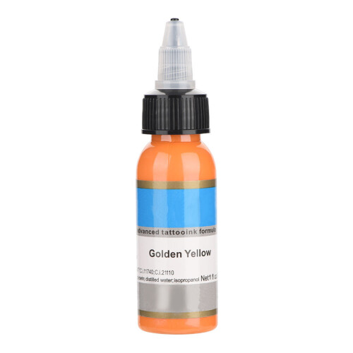 30ml Semi-permanent Eyebrow Tattoo Ink Golden Yellow