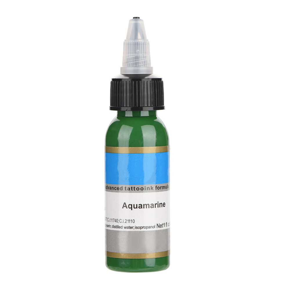 30ml Semi-Permanent Eyebrow Tattoo Ink Aquamarine