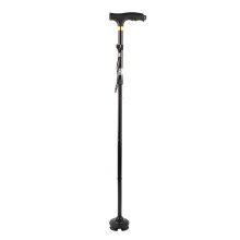Aluminium Gehstock mit LED Licht faltbar