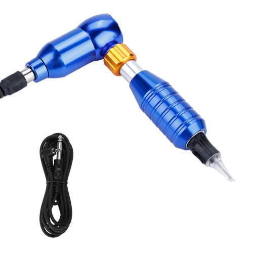 Blue Alloy Rotary Tattoo Machine for Permanent Makeup