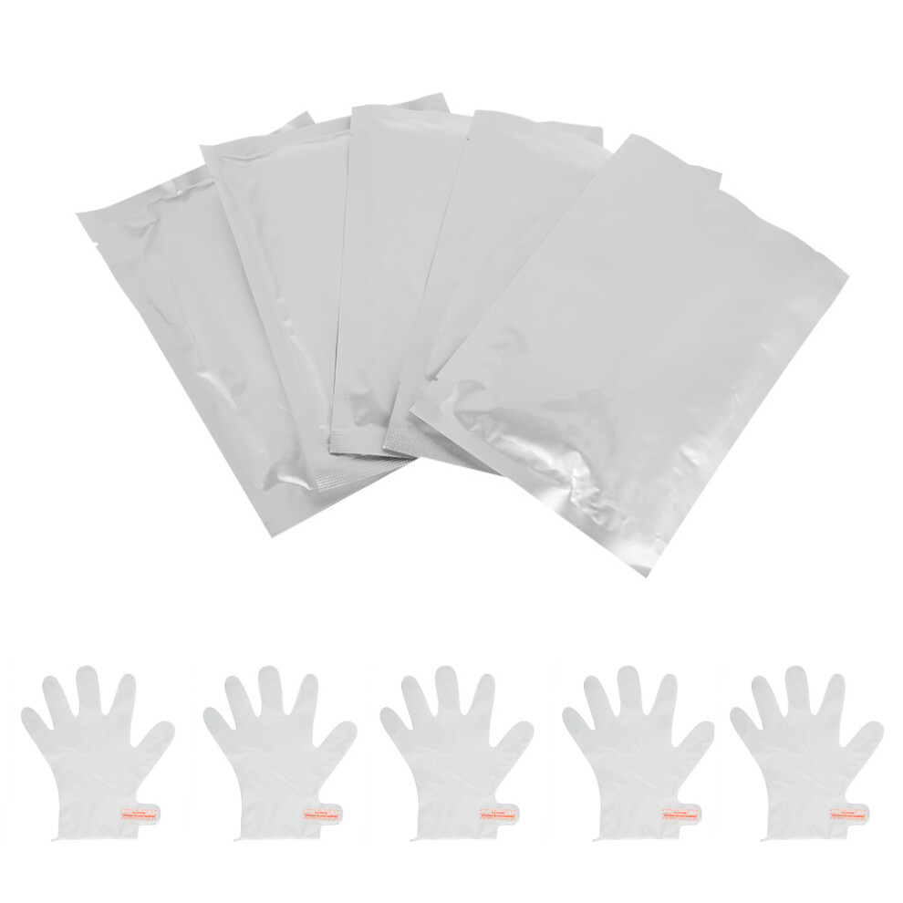 5 Pairs Moisturizing Gloves Skin Care Hand Smoothing Anti Wrinkle