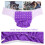 Washable Adjustable Cloth Diaper Cover Purple 3