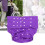 Washable Adjustable Cloth Diaper Cover Purple 2