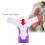 Washable Adjustable Cloth Diaper Cover Purple 4