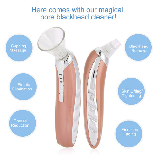 USB Mitesserabsauger Rose Gold 1