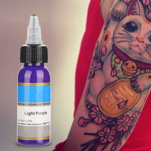 30ml Semi-Permanent Eyebrow Tattoo Ink Light Purple 1