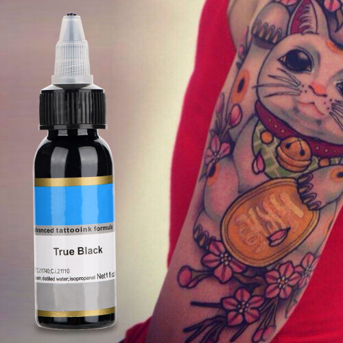 30ml Halbpermanent Augenbrauentattootinte Schwarz 1