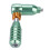Alloy Roterende Tatoeagemachine Make-up Groen 3