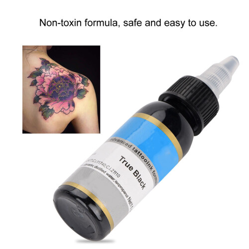 30ml Halbpermanent Augenbrauentattootinte Schwarz 2