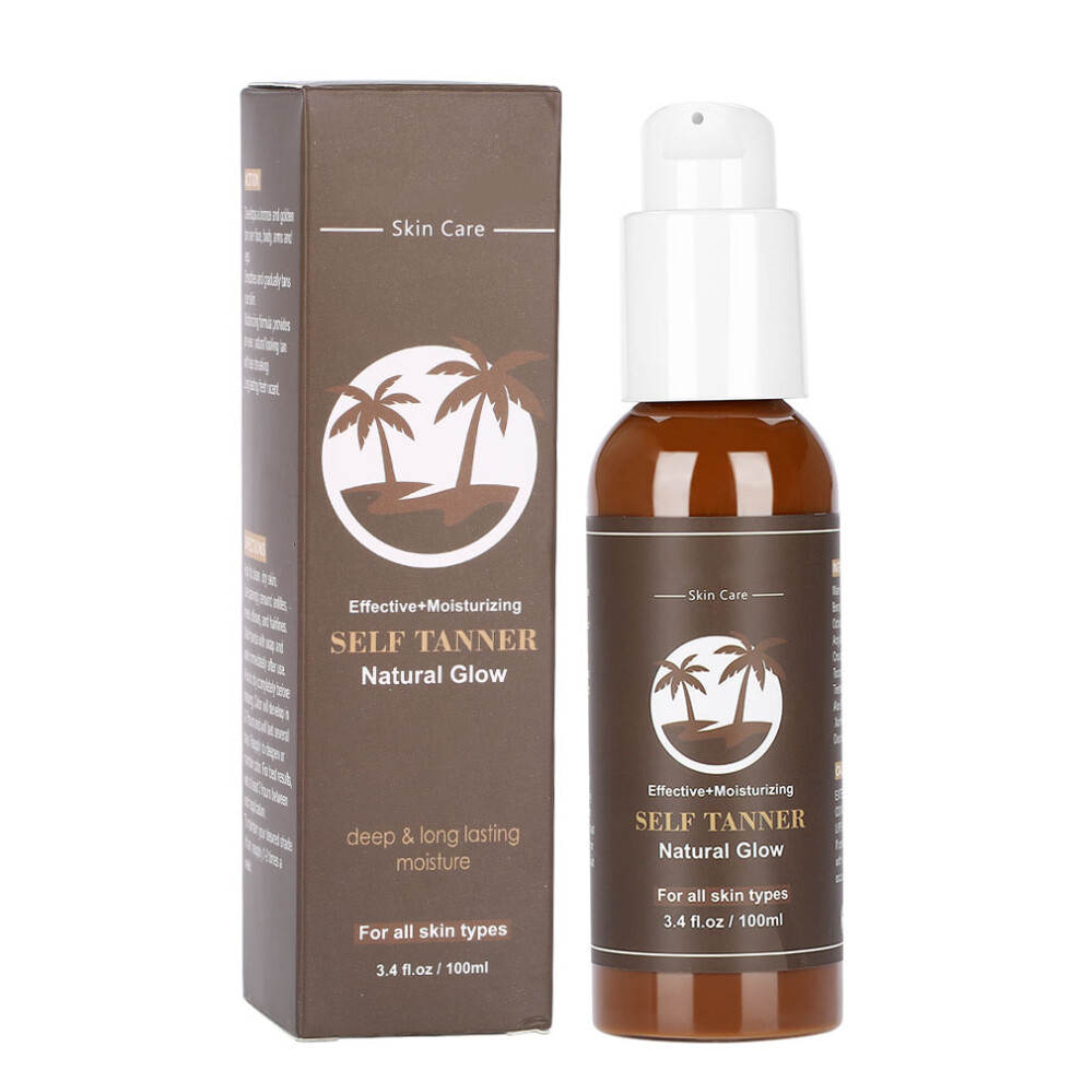 Cream Self Tanner Longlasting Moisturizing Sunless Tanning Lotion Body