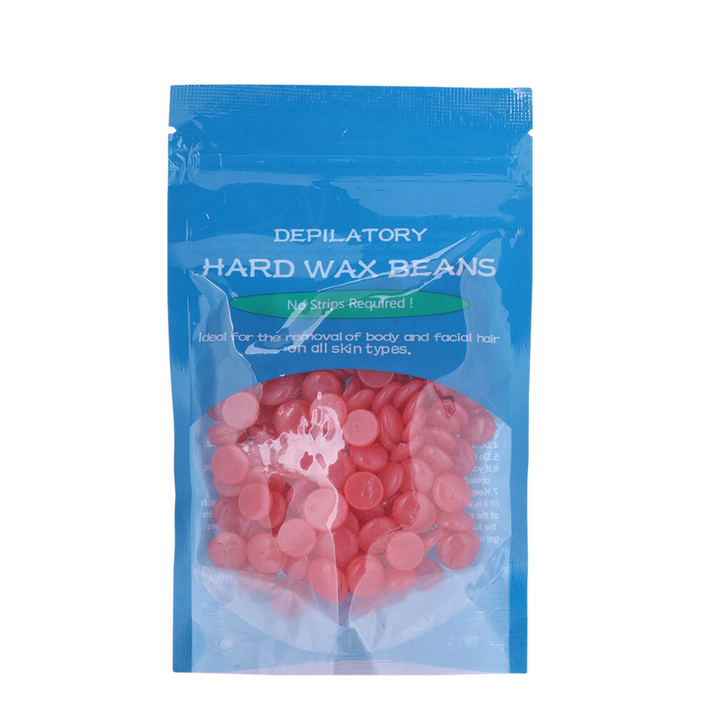 Hard Wax Beads 50g Strawberry Hair Removal Body Legs