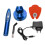 Luce LED indurente dentale ricaricabile wireless blu 1