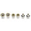 6Pcs Diamond Microdermabrasie Tips RVS Set 5