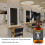 Borraccia Spray Capelli 300ml Marrone per Salone 3