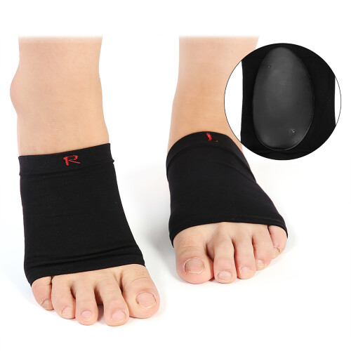 Silikon-Fußstütze Elastische Einlegesohren Pads (L) 1