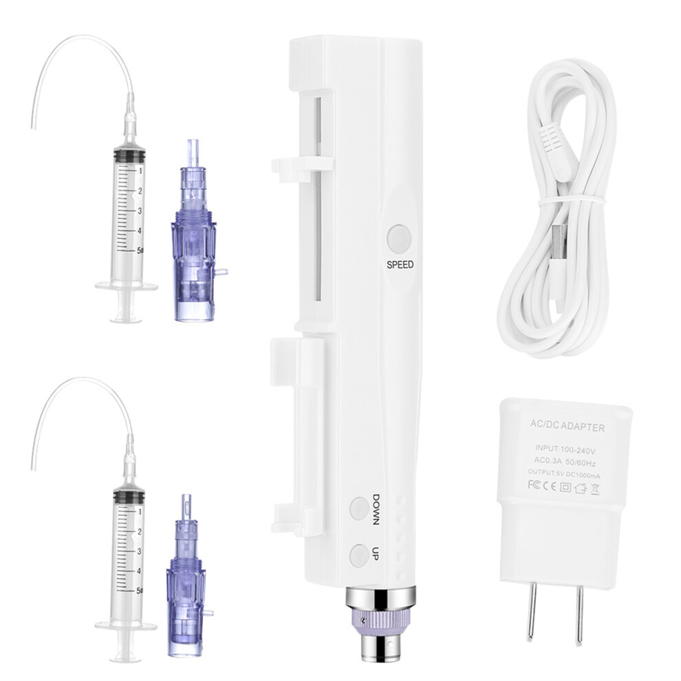 Electric Derma Pen Nano Micro Needle Anti-Aging