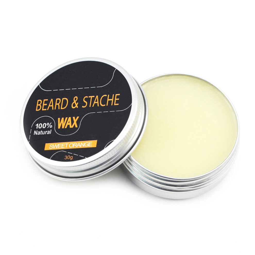 Orange Natural Beard Care Balm Organic Moisturizer Sweet 30G