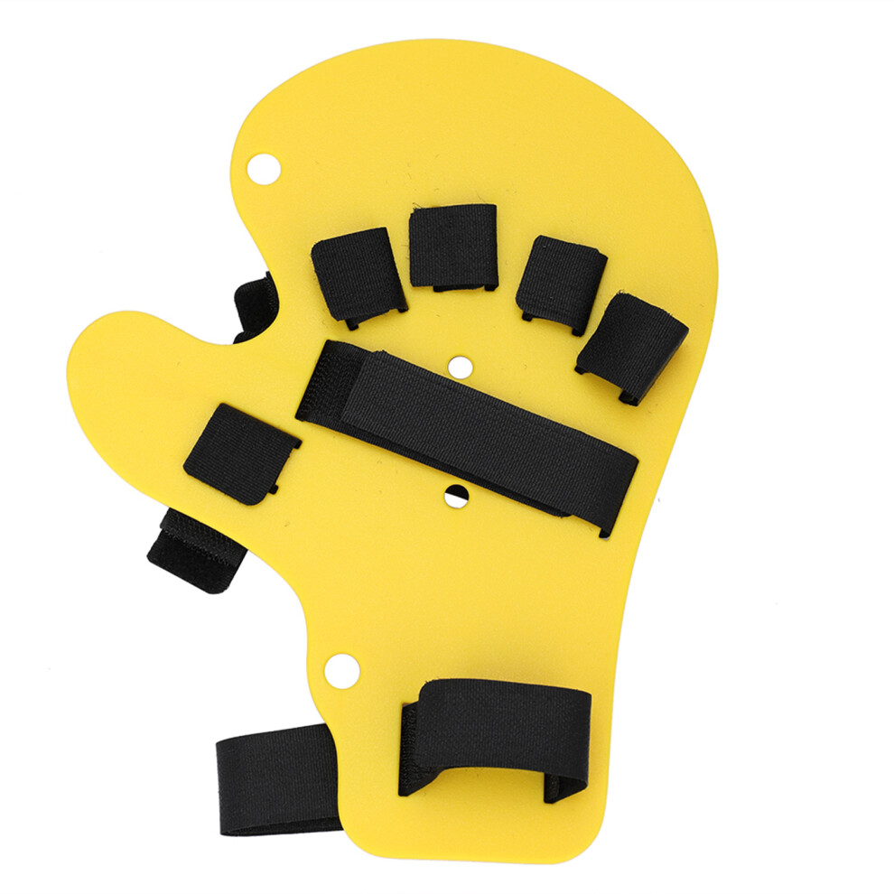 Yellow Finger Orthotics Extended Fingerboard Stroke Splint Support