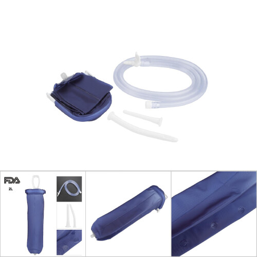 Analreiniger-Dusche Vaginal-Enema-Beutel 2L 2