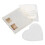 Silikon Anti-Falten Brustpads Herzform 1