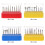10x Dental High-Speed Burs Set Diamond Drill Bits Teeth Polish 1