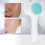 3D Double Cleansing Brush Exfoliating Blue 3